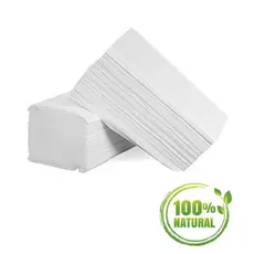 Papel toalha Interfolhado com 1000 folhas