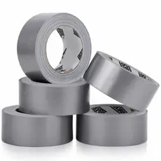 Fita Silver Tape 50m Adesiva Super Resistente Impermeável Multiuso Reparo Vedação Fixação Construção