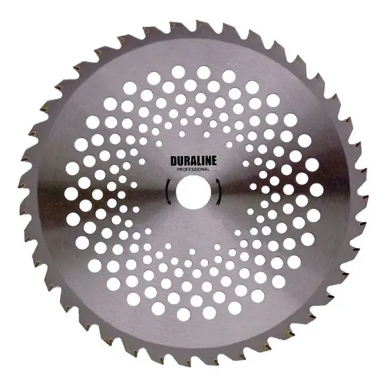 Disco Videa Roçadeira Gasolina 40 Dentes Corte Lâmina Serra Circular Grama Universal Stihl Fs Husqvarna Toyama Duraline