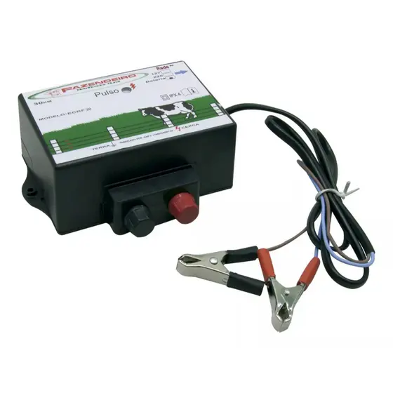 Eletrificador Rural Cerca Elétrica Fazendeiro 30 Km Para Bateria 12V