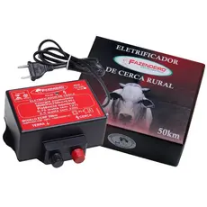 Eletrificador Rural Cerca Elétrica Fazendeiro 50km Bivolt