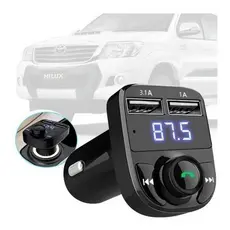 Adaptador Bluetooth Conversor Fm Universal Hilux Sw4