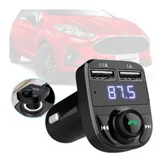 Adaptador Bluetooth Conversor Fm Universal Ford New Fiesta