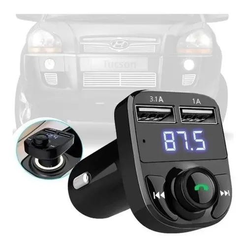 Adaptador Bluetooth Conversor Fm Universal Hyundai Tucson