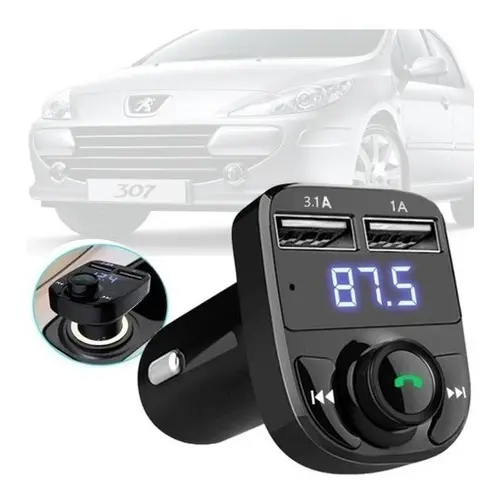 Adaptador Bluetooth Conversor Fm Universal Peugeot 307