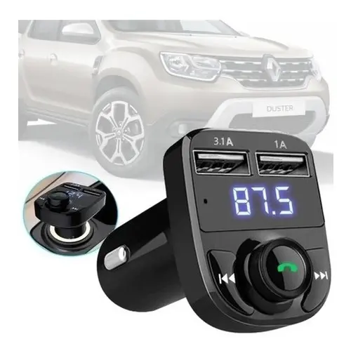 Adaptador Bluetooth Conversor Fm Universal Renault Duster