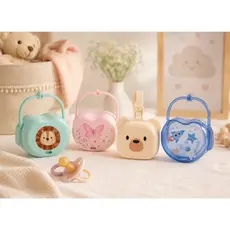 Porta Chupeta Para Bebês C/ Alça Porta Chupeta Infantil Porta Chupeta Com Trava Porta Chupetas Bebê Plástico