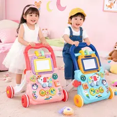 Andador Infantil Didático Musical Empurrador Bebê Quadro Magico Educativo Baby Style P20