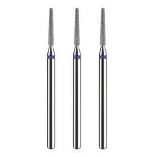 1/2/3 Broca Ponta Diamantada 718 Profissional Unha Acrigel
