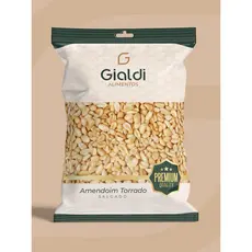 Amendoim Torrado (COM SAL) Gialdi Alimentos Premium  – Vários Tamanhos