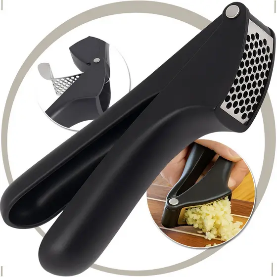 Espremedor De Alho manual Triturador Amassador Reforçado  Resistente Profissional Luxo Fácil de Usar