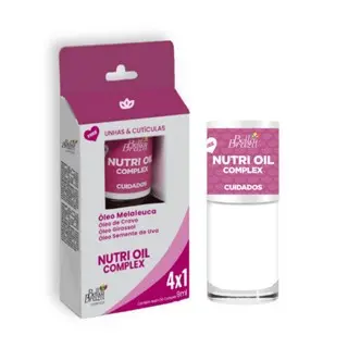 Bella Brazil Nutri Oil Complex Óleo Nutritivo para Unhas e Cutículas Óleo de Melaleuca