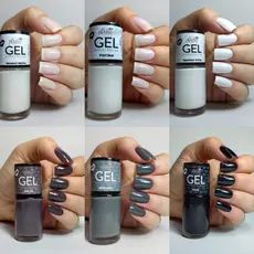 Bella Brazil Esmalte Efeito Gel Tons Variados 9ml
