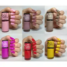 Esmalte Efeito Gel Sem Cabine Bella Brazil 9ml