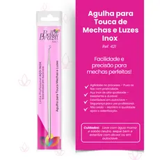 Agulha para Touca de Mechas e Luzes em Aço Inox Bella Brazil