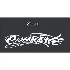 4 ADESIVOS OSASCORTE GRAU MOTO CAPACETE BIKE VISERA
