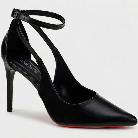 Scarpin Feminino Shekinah Salto Fino Sapato Sola Vermelha Agulha Stiletto Festa Lançamento