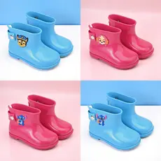 Bota Infantil Galocha Feminina E Masculina Personagens Infantil Impermeável Antiderrapante Confort