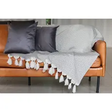 Manta protetora de sofá em Jaccard elegante 1,40x1,80