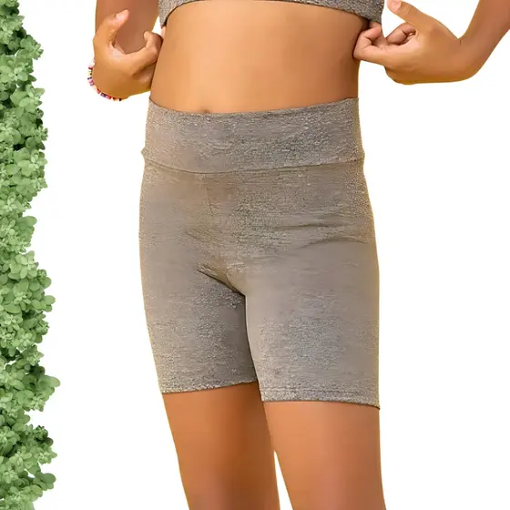 Short Legging Infantil Reforçado Escolar Bermuda Suplex Sem Transparência