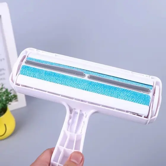 Rolo Removedor Tira Pelos Pet Cães & Gatos Sofá Roupa Carro Ecológico Pratico Gruda