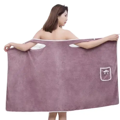 Toalhas de banho de secagem rápida para mulheres e meninas, roupões de banho Beach Spa, roupas de banho