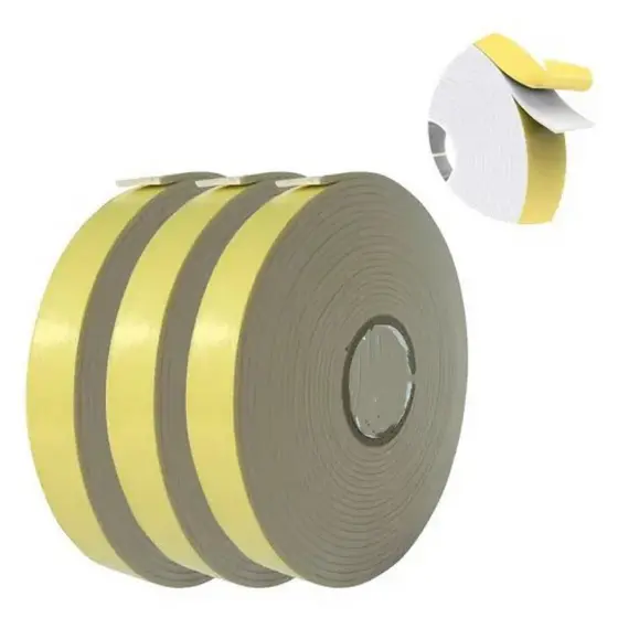 Fita Banana Dupla Face 2,4cm X 10m Adesivo De Espuma