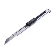 Estilete Multiuso Aço Inoxidável 9mm Estreito Profissional