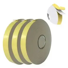 Fitas Banana 30 Unidades Dupla Face 2,4cm X 10m Adesivo De Espuma