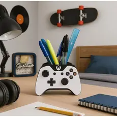 Porta Caneta Organizador de Mesa Gamer Quarto Decoração
