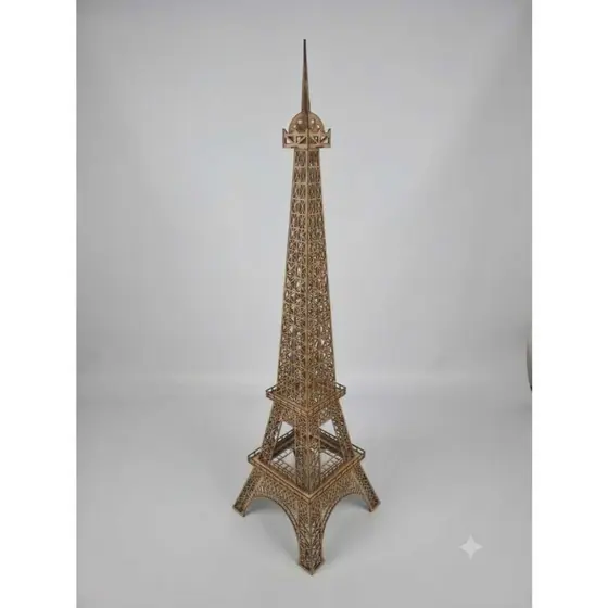 Torre Eiffel 1,5 metros MDF 3mm Corte Laser Cenografia Eventos