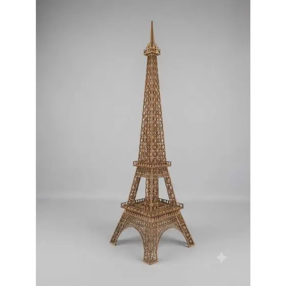 Torre Eiffel Gigante 2m MDF 3mm Corte Laser Cenografia Eventos