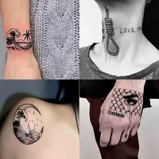 Tatuagem Temporária Adesiva Desenhos Impactantes Alta Qualidade Envio Imediato