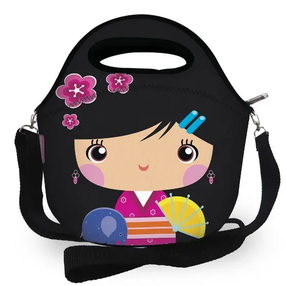 Bolsa Térmica Marmita Mochila Termica Lancheira Fitness Marmita PRINCESAS
