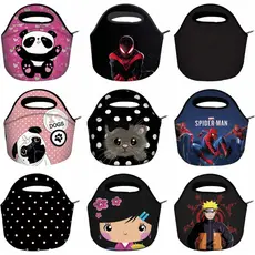 Bolsa Lancheira Gato Feminina Unissex Marmita Academia