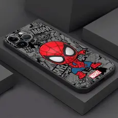 Capinha Heroi Marvel Case Silicone Para iPhone 12/12Pro/12 Pro Max Premium Homem Aranha