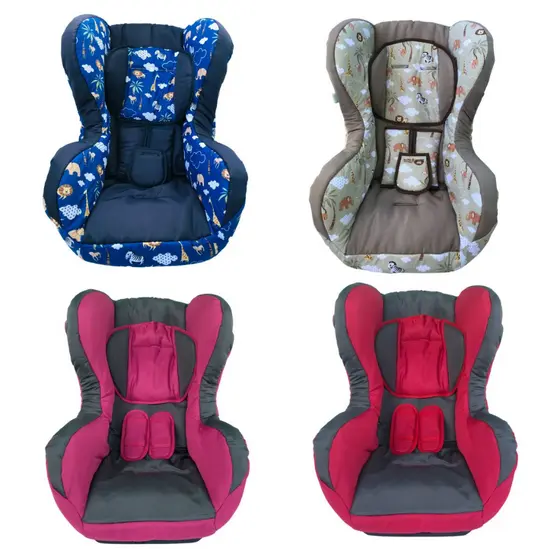 Capa Para Cadeirinha Infantil Protetor Cadeira de Bebe Acolchoada - Ferrari Mickey