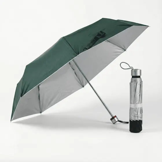 sombrinha Guarda Chuva Dupla Face raios uv colorida Liso Contra Vento 758C