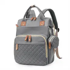 Mochila Bolsa Maternidade Original Impermeável Porta mamadeira Fralda Unissex MYB-X2