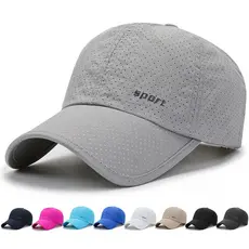 Boné Tactel Casual Respirável Baseball Secagem Rapido Spring Summer New Handsome Outdoor Sports EE5