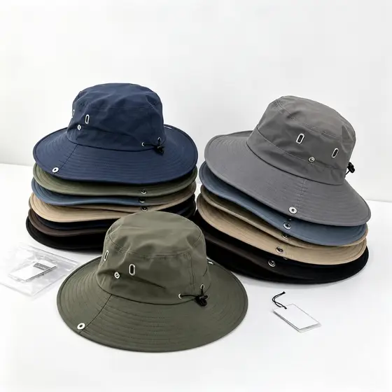 Chapéu de Sol Masculino e Feminino , Respirável, Dobrável, Ideal para Pesca e Trilhas