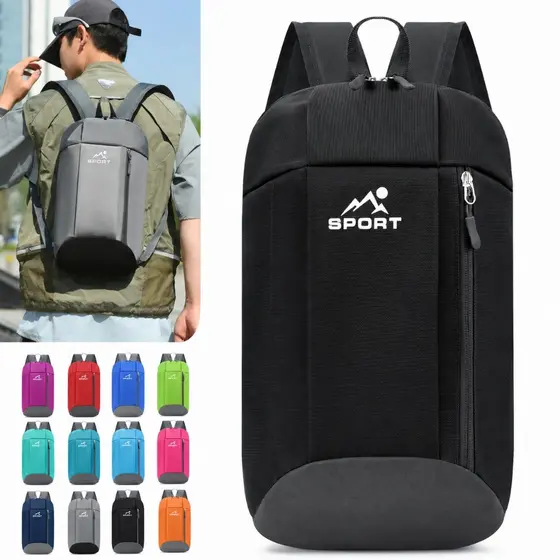 Mochila Esportiva Pequena Resistente Unissex Moderna