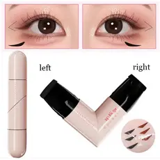 Girar Delineador Carimbo Integrado Preto Marrom Dupla Ponta DIY Asa Estêncil À Prova Dwaterproof Água De Manchas Caneta