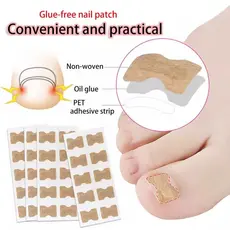 KIT 30/60/90 Adesivo para Unhas Encravadas E Unhas Dos Pés E Mãos Cobertura para Unhas Fácil Aplicação Sem Cola