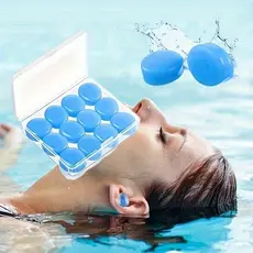Protetores Auriculares Macios para Dormir, Protetores Auditivos de Silicone Moldáveis Reutilizáveis com Redução de Ruído