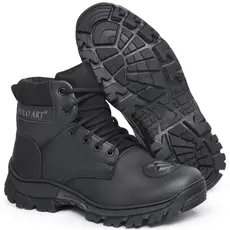 Bota Motoqueiro Militar Coturno Motociclista Protetor de Marcha e Bico Reforçado Conforto Premium