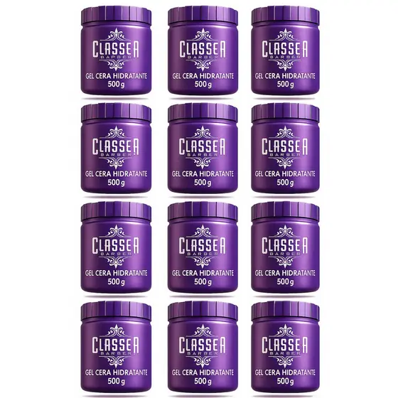 Gel cera hidratante classe a 500g 12un