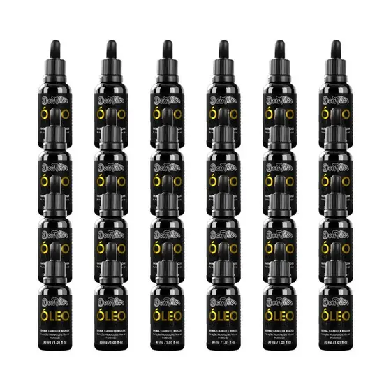 KIT 24x ÓLEO PARA BARBA DON VITOR 30ml 24un