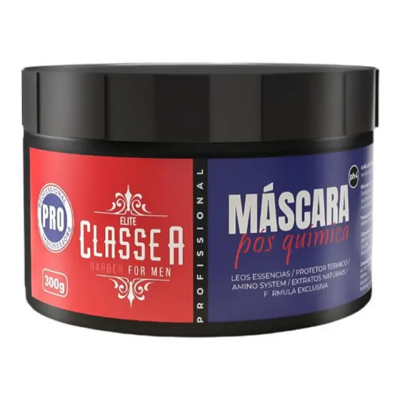 MÁSCARA PÓS QUÍMICA CLASSE A BARBER 300G 1un
