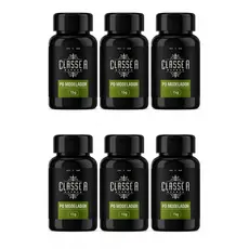 6x Pó Modelador Classe A 15g Modela Penteados Efeito Matte Fosco Natural Alta Fixação Profissional